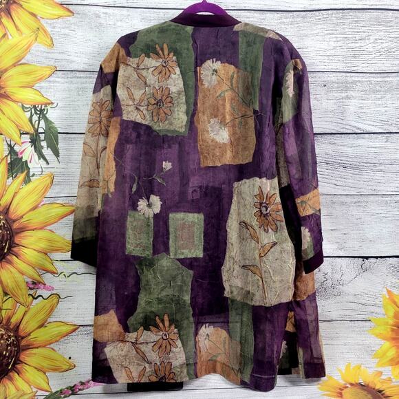 R&M Richards Woman Vintage Sheer Top - Picture 5 of 5